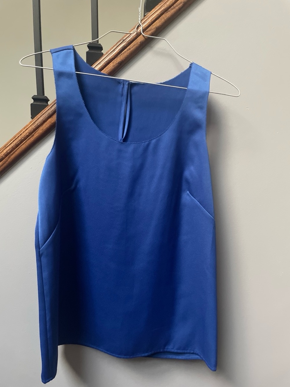 J. Crew Royal Blue Scoop Neck Camisole